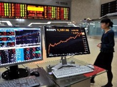 Biểu đồ chỉ số chứng khoán Hàn Quốc tại Seoul. (Nguồn: AFP/TTXVN)