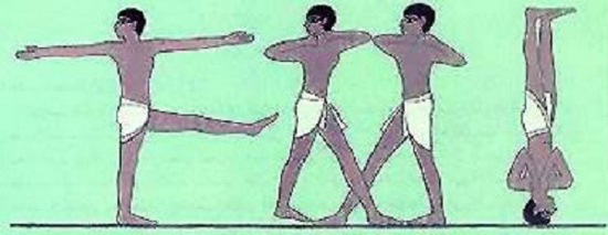Môn thể dục nhịp điệu của người Ai Cập cổ đại xưa
