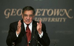 Panetta Gives Speech On  Leadership and Public Service