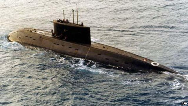 Tàu ngầm lớp kilo do Nga sản xuất.