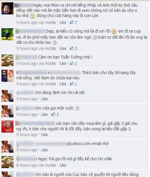 Thêm một cửa hàng Việt không bán cho người Việt gây xôn xao Facebook 4 Thêm một cửa hàng Việt không bán cho người Việt gây xôn xao Facebook 4