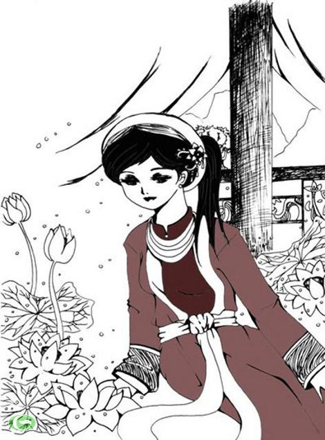 Trong số những câu chuyện, giai thoại về hoàng đế Lê Thánh Tông, có một chuyện vì quá yêu mến sắc đẹp và tài thơ văn của một người phụ nữ mà vua đã ép nàng vào cung làm phi, bất chấp việc người đó đã xuất gia tu hành. (Ảnh minh họa).