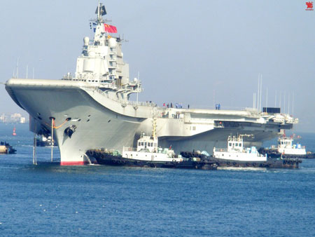 Tàu sân bay Liêu Ninh sẽ trở thành "mẫu hạm" trong hạm đội hải quân thứ tư của Trung Quốc?