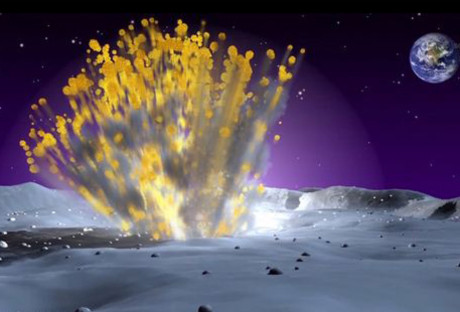 Phát hiện thiên thạch lớn lao vào mặt trăng - Tin180.com (Ảnh 1)