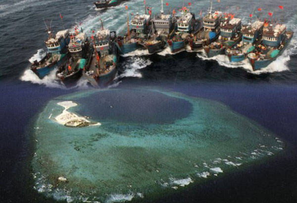 Tàu cá Trung Quốc bị tàu lạ quấy rối?