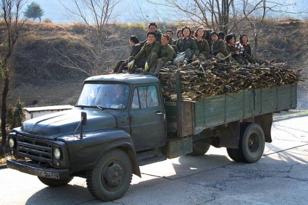 	Có lẽ những chiếc xe đặc biệt này là nguyên nhân khiến quân đội Triều Tiên có hẳn những nhóm chuyên đi thu gom củi