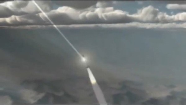 Vũ khí laser của Predator C Avenger đã kích nổ tên lửa của Nga trước khi bay tới mục tiêu.