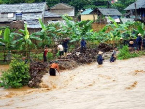 Mưa lũ gây ra nhiều thiệt hại tại tỉnh Điện Biên
