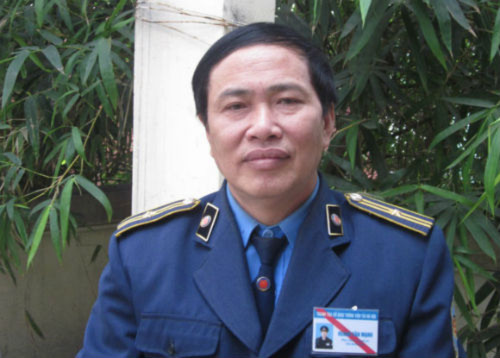 Ông Hoàng Văn Mạnh, Phó Chánh Thanh tra Sở Giao thông vận tải Hà Nội