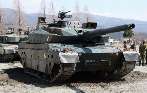 Nhật Bản, siêu xe tăng, chiến xa, Type 10
