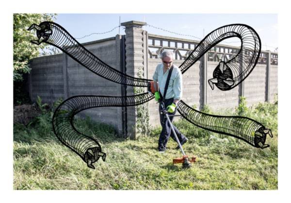 Đánh lừa thị giác với tranh vẽ kết hợp ảnh chụp Đánh lừa thị giác với tranh vẽ kết hợp ảnh chụp