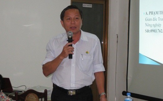 Ông Trần Thiện Hà – Giám đốc Công ty TNHH một thành viên Công viên cây xanh TP.HCM