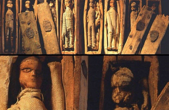 Bí ẩn trong 17 chiếc quan tài gỗ chứa xác ướp tí hon