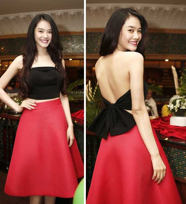 linh chi Đón Valentine sao Việt gợi ý style váy xinh đẹp hút hồn