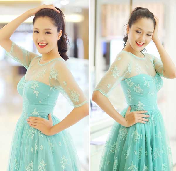 nguoi mau viet Đón Valentine sao Việt gợi ý style váy xinh đẹp hút hồn