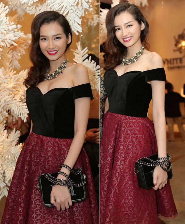 truc diem Đón Valentine sao Việt gợi ý style váy xinh đẹp hút hồn