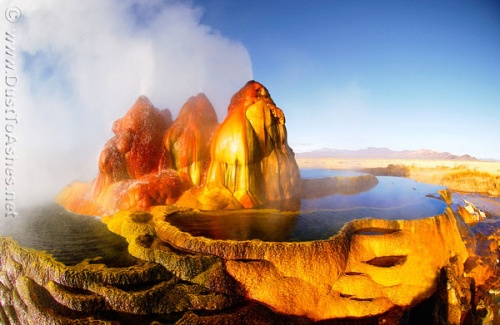 Mạch nước Fly Geyser - cảnh đẹp ngoài hành tinh Mạch nước Fly Geyser - cảnh đẹp ngoài hành tinh