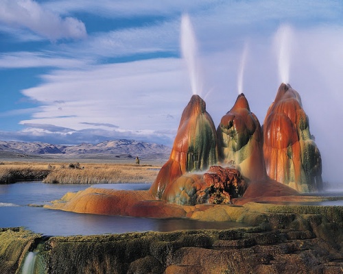 Mạch nước Fly Geyser - cảnh đẹp ngoài hành tinh Mạch nước Fly Geyser - cảnh đẹp ngoài hành tinh