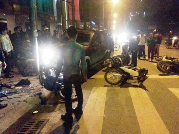 Hiện trường vụ tai nạn Hiện trường vụ tai nạn