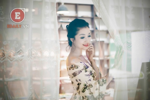 pham thu ha dep quy phai 7 Họa mi Phạm Thu Hà đẹp quý phái trong vườn Opera
