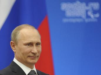 Tổng thông Nga Putin rát hài lòng về kết quả trưng cầu dân ý ở Crimée. Ảnh chụp ngày 17/03/2014. Reuters