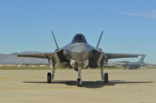 A F-35 Lightning II. (Air Force)