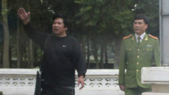 Ông Cù Huy Hà Vũ tại trại giam ở Thanh Hóa hồi năm 2012