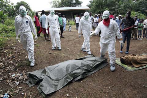 Ebola, đại dịch, dịch bệnh, WHO Thêm những hình ảnh chấn động từ tâm đại dịch Ebola 12