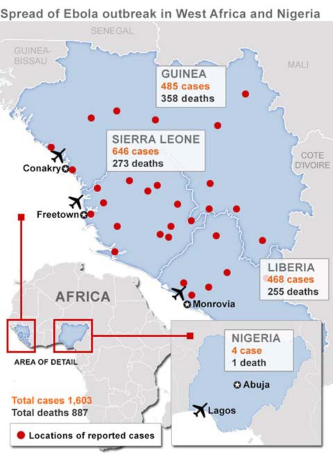 Ebola, đại dịch, dịch bệnh, WHO Thêm những hình ảnh chấn động từ tâm đại dịch Ebola 3