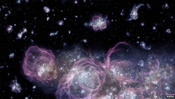 Phát hiện dấu vết ngôi sao đầu tiên của vũ trụ