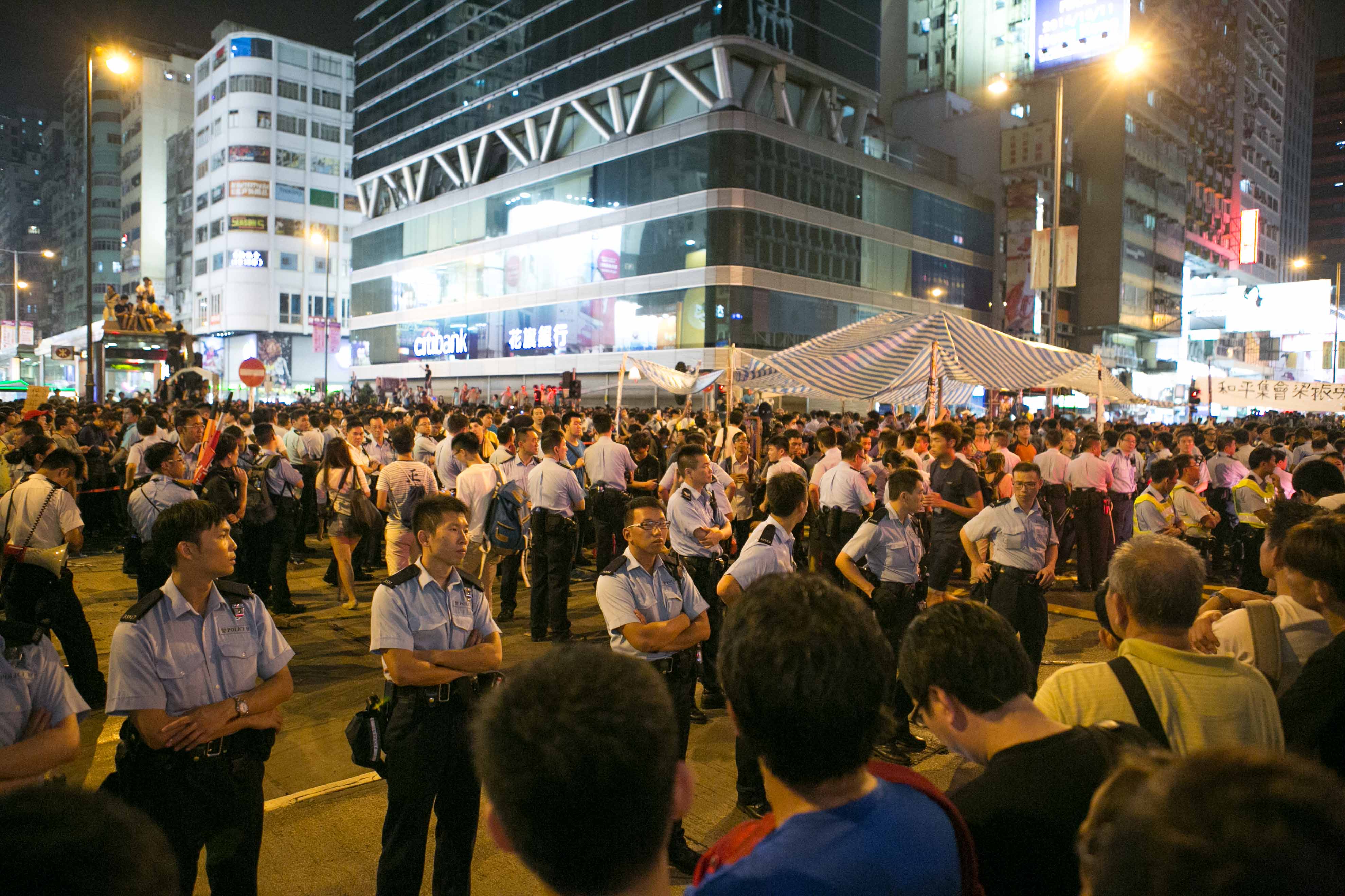 Kowloon HK Protest