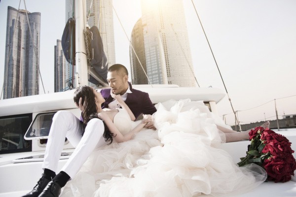 Ngắm trọn bộ ảnh cưới đẹp lung linh của Quỳnh Nga tại Hàn Quốc 6