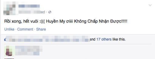 Cư dân mạng tiếc nuối cho Á hậu 1 Huyền My 13 Cư dân mạng tiếc nuối cho Á hậu 1 Huyền My 13