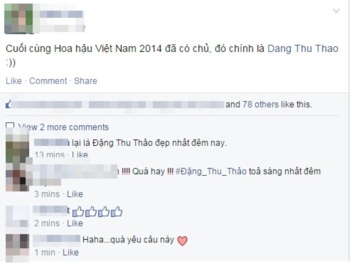 Cư dân mạng tiếc nuối cho Á hậu 1 Huyền My 17 Cư dân mạng tiếc nuối cho Á hậu 1 Huyền My 17
