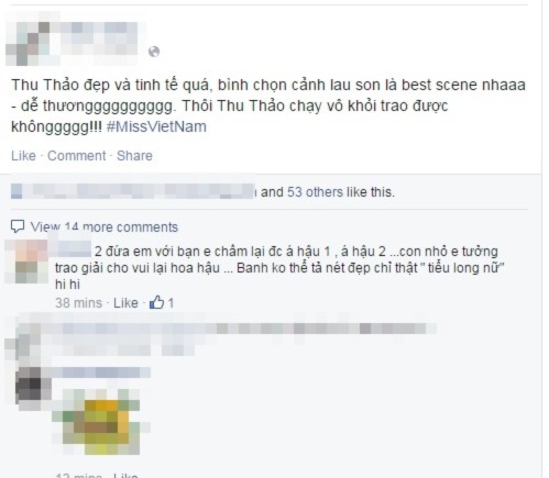 Cư dân mạng tiếc nuối cho Á hậu 1 Huyền My 18 Cư dân mạng tiếc nuối cho Á hậu 1 Huyền My 18