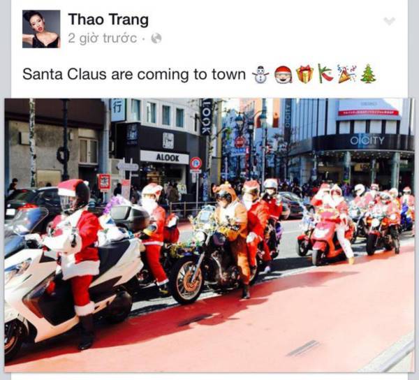Sao Việt rộn ràng khoe không khí Giáng sinh trên facebook 12