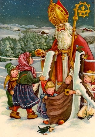 Hình ảnh Thánh Nicholas và trẻ em. 