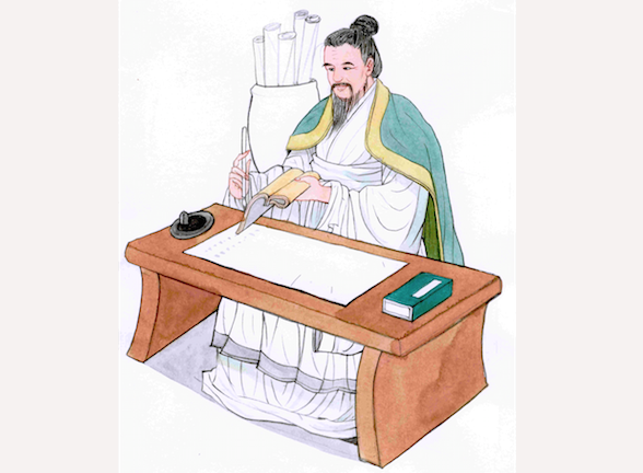Tư Mã Thiên, tác giả của bộ sử ký đầy đủ đầu tiên về Trung Hoa, cho rằng một sử gia cần có sự độc lập, khách quan và phải giải thích được thấu đáo về các sự kiện lịch sử. (Ảnh: Blue Hsaio/ Epoch Times)