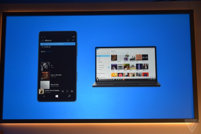 Các tính năng mới trên Windows 10 for phone