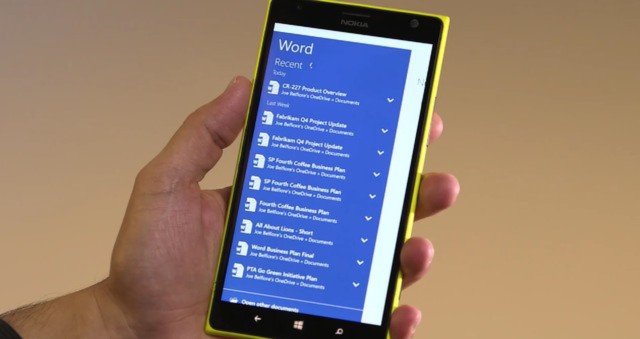 Các tính năng mới trên Windows 10 for phone
