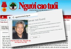 Tên miền nguoicaotuoi.org.vn cũng đã bị gỡ xuống