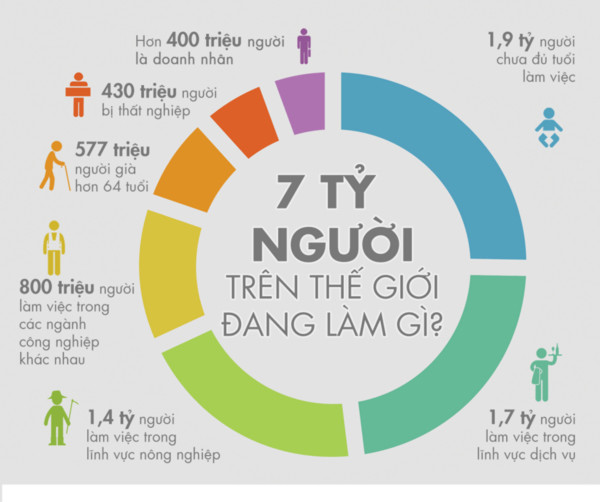 7 tỷ người trên trái đất này đang làm gì?    