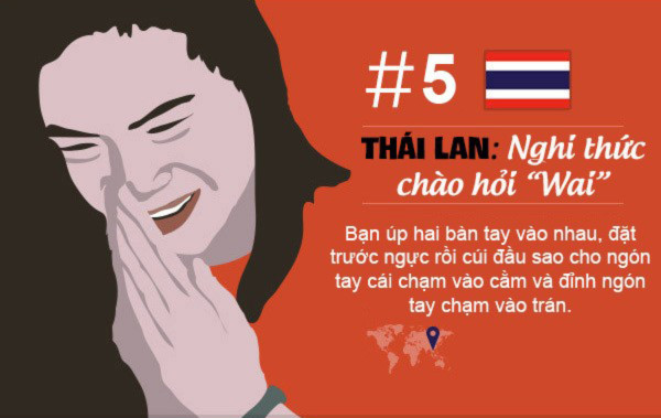 Phong tục chào hỏi siêu độc đáo vòng quanh thế giới