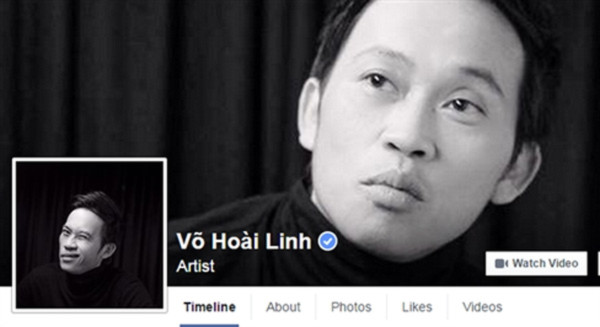 Một bài đăng trên fanpage Võ Hoài Linh có giá 1688 triệu đồng
