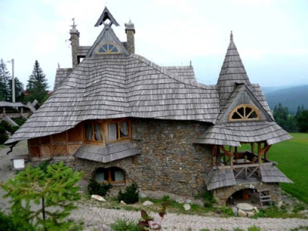 Căn nhà cổ kính bằng gỗ ở núi Tatra, Ba Lan.
