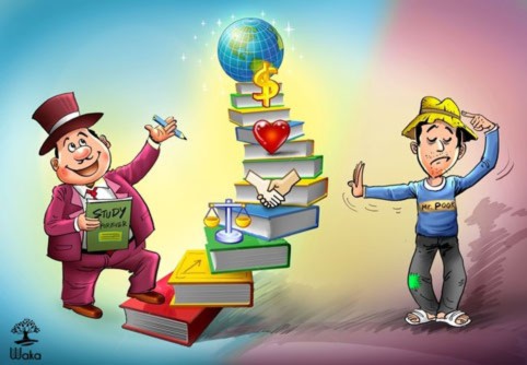 Chùm ảnh thú vị: Vì sao bạn mãi nghèo? so phan, nghèo khổ, giàu có, Bài chọn lọc,