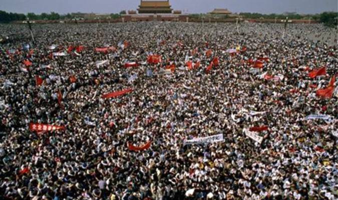 Người Đại lục tuyệt thực để tưởng niệm Thảm sát Thiên An Môn 1989 tuyet thuc, Thiên an môn, 1989,