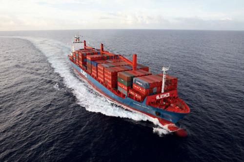 Một tàu container của Trung Quốc. Ảnh: Alibaba