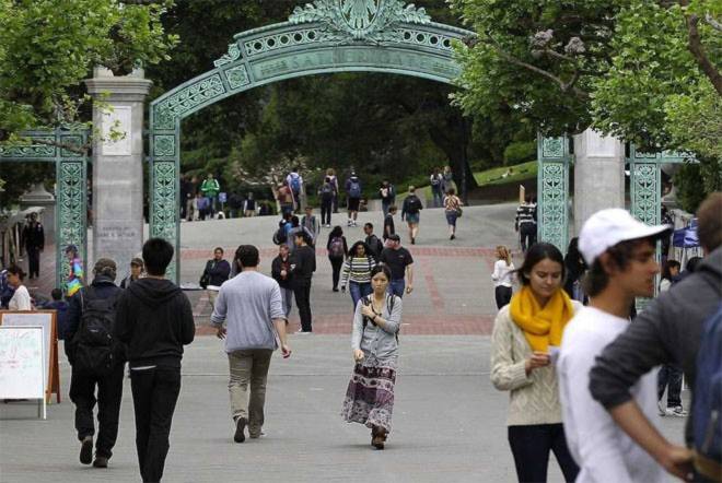 <b>7. Đại học California, Berkeley</b><br><br>Quốc gia: Mỹ<br>Xếp hạng trong nước: 5<br>Xếp hạng về chất lượng giáo dục toàn cầu: 5<br>Xếp hạng về công việc của sinh viên sau tốt nghiệp: 21<br>Tổng điểm: 92,25/100<br><br><i>Nguồn: Center for World University Rankings</i><br> <b>7. Đại học California, Berkeley</b><br><br>Quốc gia: Mỹ<br>Xếp hạng trong nước: 5<br>Xếp hạng về chất lượng giáo dục toàn cầu: 5<br>Xếp hạng về công việc của sinh viên sau tốt nghiệp: 21<br>Tổng điểm: 92,25/100<br><br><i>Nguồn: Center for World University Rankings</i><br>
