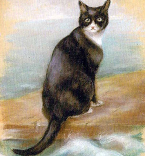 Bức tranh Oscar, the Bismarck's Cat